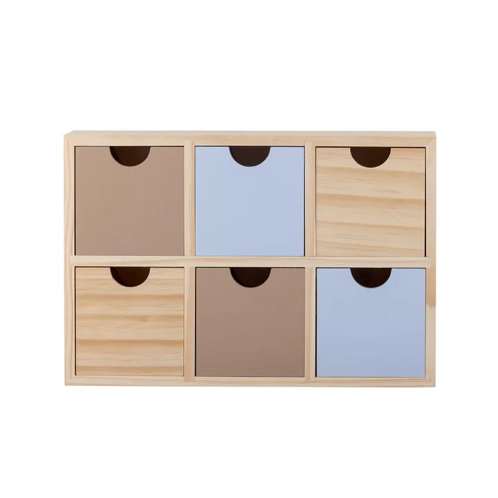 Bloomingville Calle Mini - Opbergdoos, bruin