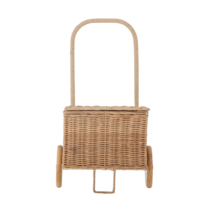 Bloomingville Penne Mini - Kinderwagen, L 29 x H 50 cm, rotan