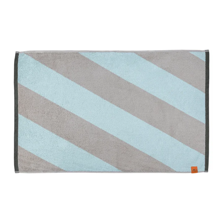 Mette Ditmer - Diagonale badmat, 50 x 80 cm, mint