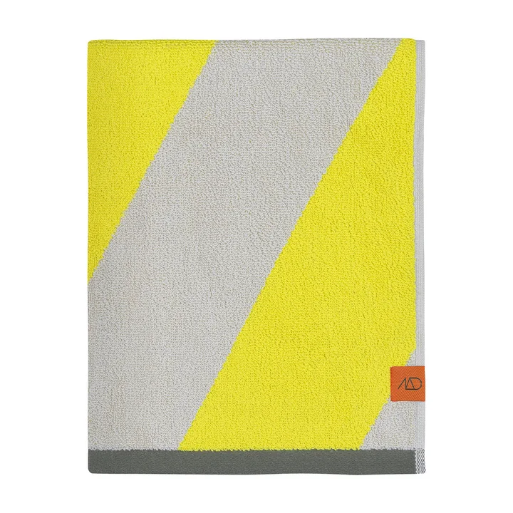 Mette Ditmer Diagonal - Badhanddoek 70 x 133 cm, geel