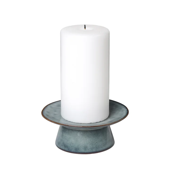 Broste Copenhagen - Nordic Sea Taartplateau, Ø 14,5 x 6 cm, zachtblauw