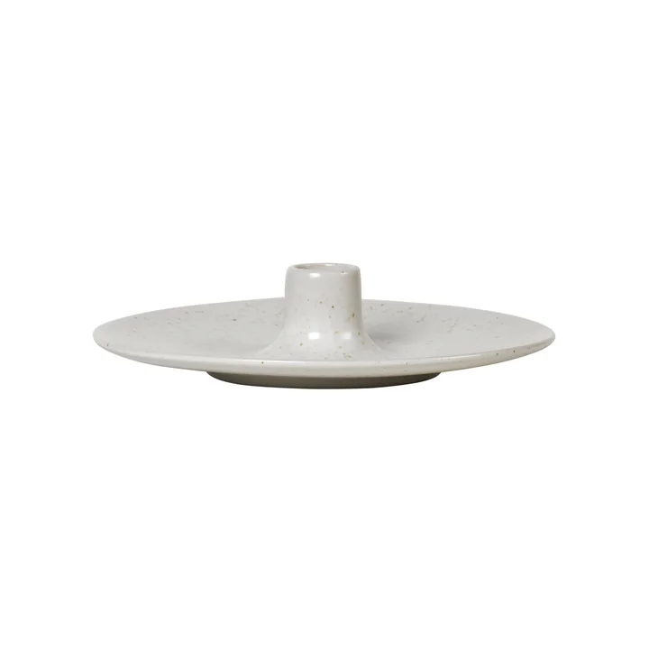 Broste Copenhagen Nordic Vanilla - Kaarshouder, wit