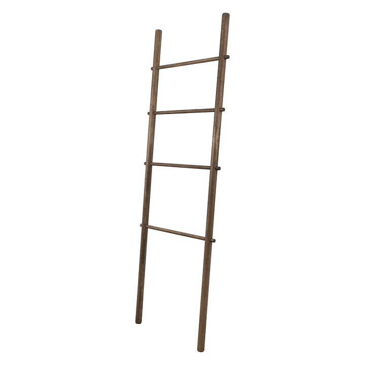 Mette Ditmer - Wortels handdoekladder 180 x 60 cm, donker geolied grenen