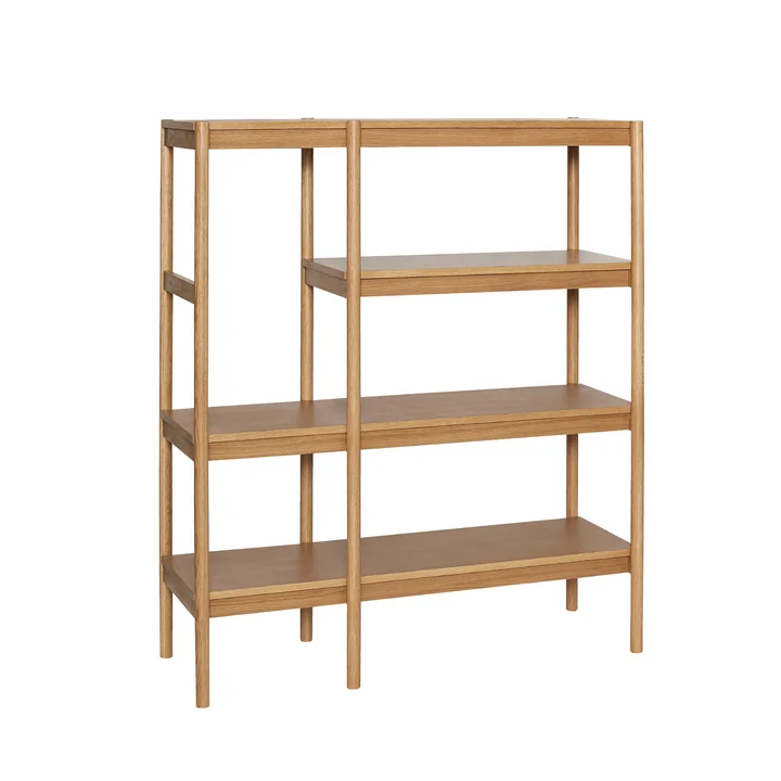 Hübsch Interior - Seize staande plank 120 x 42 x 140 cm, eiken