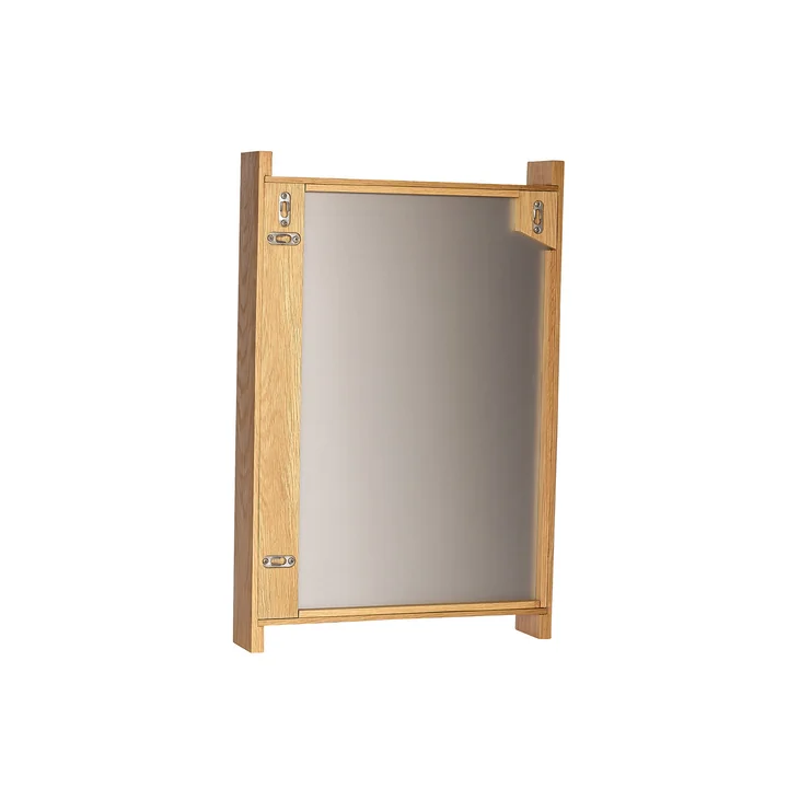 Hübsch Interior - Forma wandspiegel 60 x 40 cm, eiken lijst