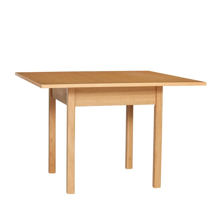 Hübsch Interior - Geo eettafel 110 x 110 cm, eiken