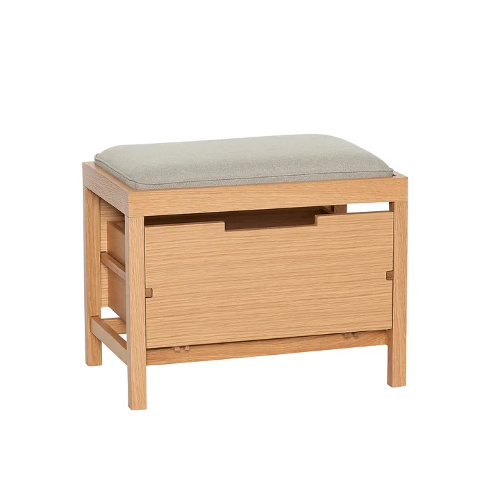 Hübsch Interior - Bifi bank, eik / zand