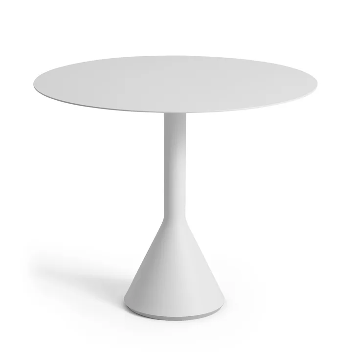 HAY Palissade Cone - Tafel Ø 90 x H 74 cm, hemelgrijs