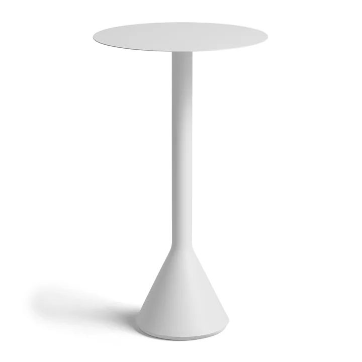 HAY - Palissade Cone Hoge tafel, Ø 60 x H 105 cm, hemelgrijs