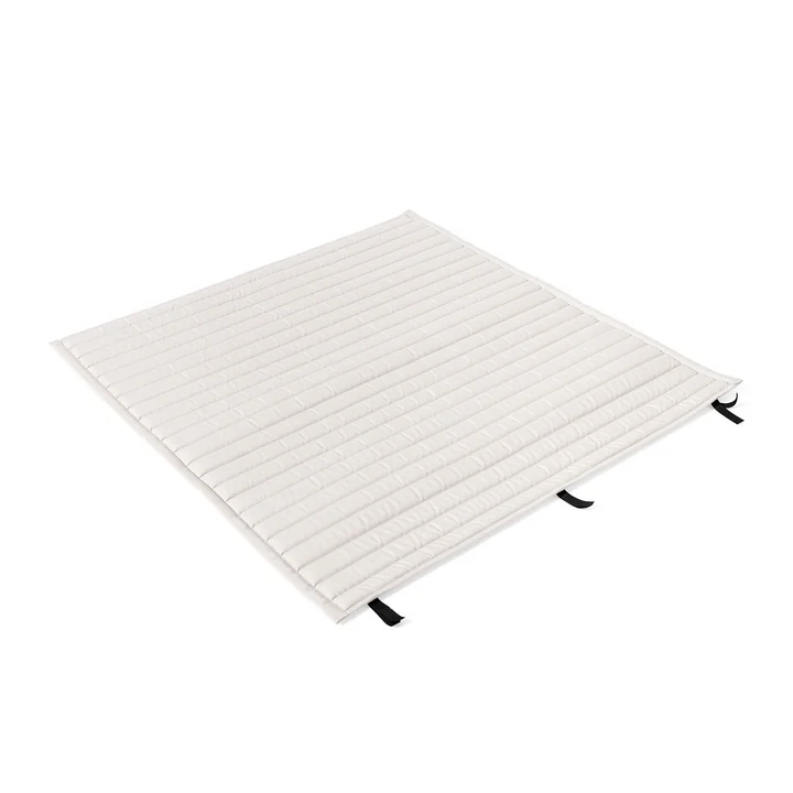 Palissade HAY - Gewatteerd kussen voor eetbank, roomwit