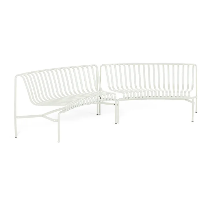 HAY Palissade Park Dining Bench -, In / In (set van 2), roomwit