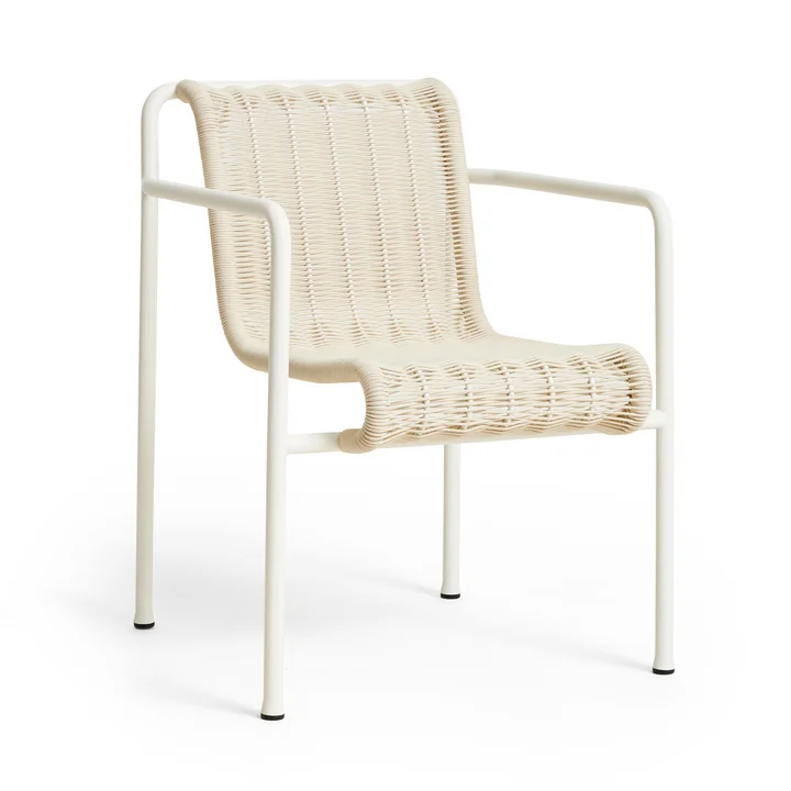 HAY Palissade Cord Dining Armchair -, crèmewit