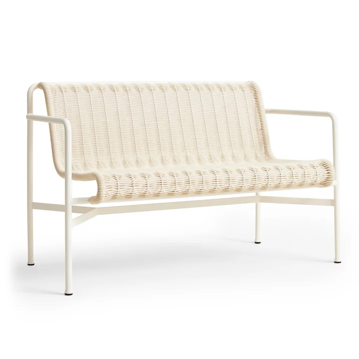 HAY Palissade Cord Dining Bench -, crèmewit