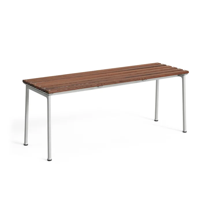 HAY Traverse - Bank 114 cm, aluminium / geolied essen