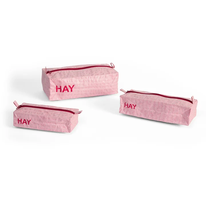 HAY - Candy Mono Toilettas, doos, lichtroze (3 stuks)