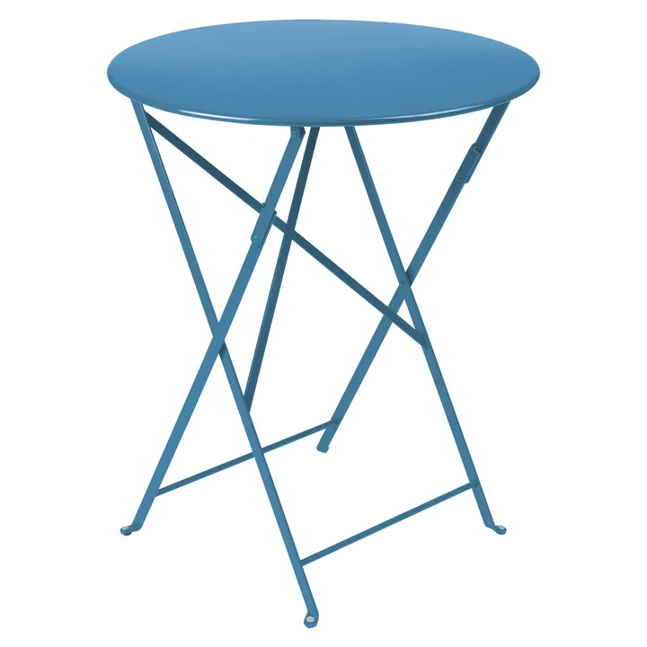 Fermob - Bistro Klaptafel Ø 60 cm, maya blue