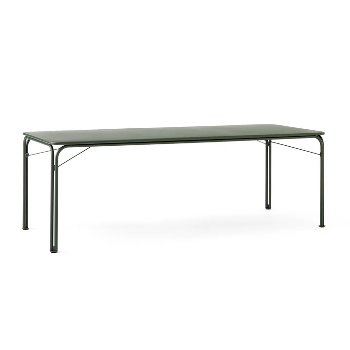 & Tradition Thorvald SC99 - Tuintafel, 220 x 90 cm, bronze green