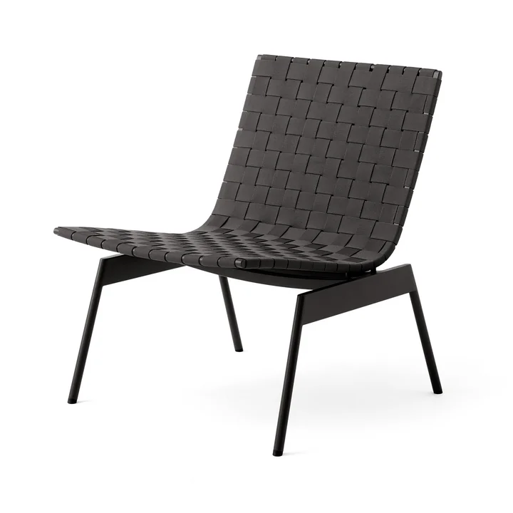 & Tradition Ville AV44 Outdoor Lounge Chair -, warm black