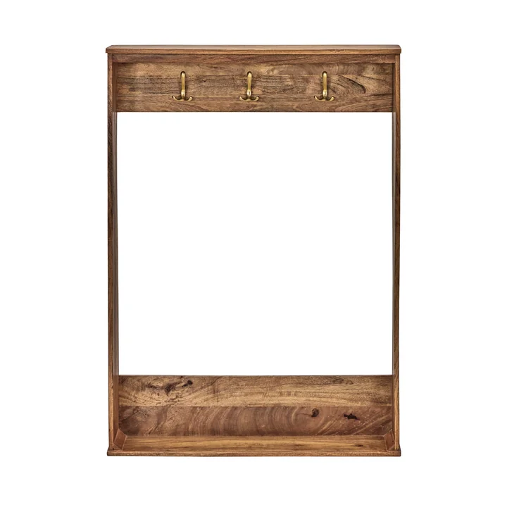 House Doctor - Balance wandkapstok, 100 x 141 cm, antiek bruin