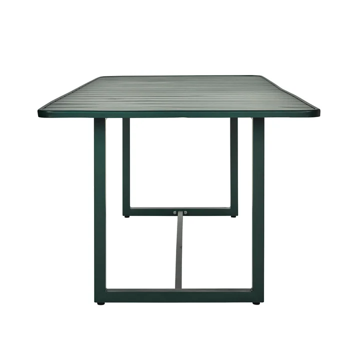 House Doctor Helo Outdoor - Tafel, 90 x 200 cm, groen