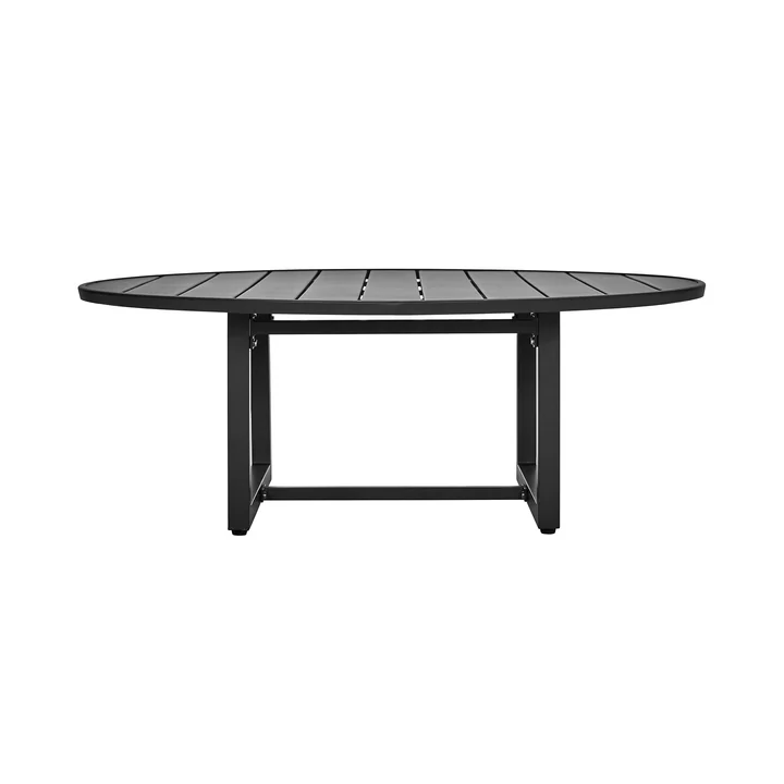 House Doctor Helo Outdoor - Tafel, Ø 120 x H 45 cm, zwart