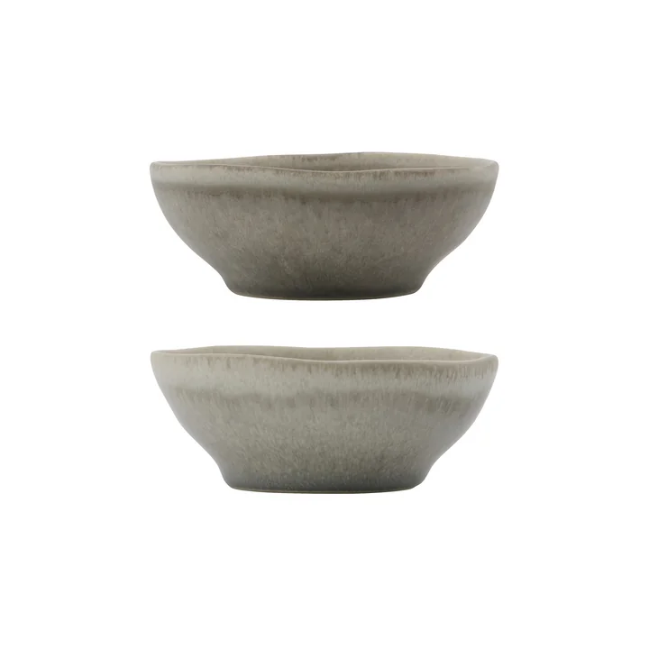 House Doctor - Meer kom, grijs (set van 2)