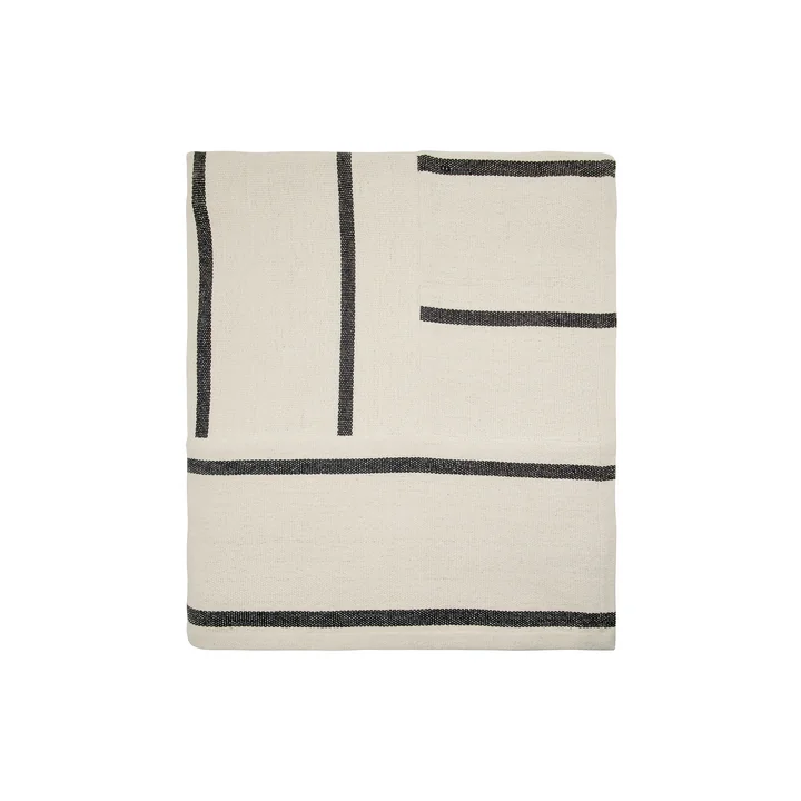 House Doctor - Nula sprei, 160 x 240 cm, donkerbruin