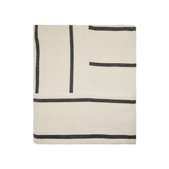 House Doctor - Nula sprei, 250 x 250 cm, donkerbruin