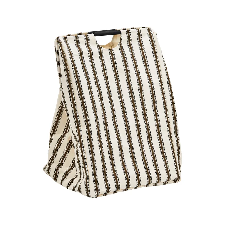 House Doctor - Vibes wasmand, L 40 x H 60 cm, lichtbruin