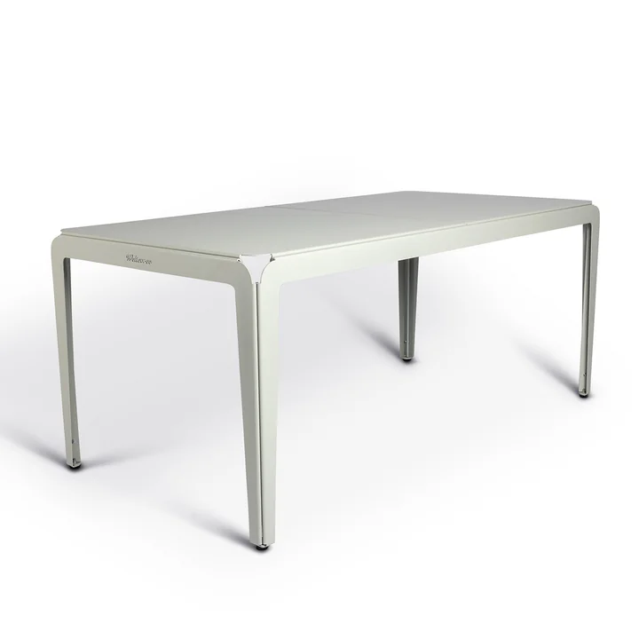 Weltevree Bended Table - Buitentafel, 180 x 90 cm, grijs (RAL 7038)