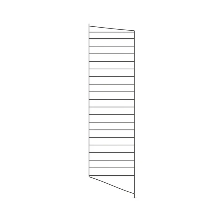 String - Onderste ladder voor String (Works) plank 115 x 30 cm, donkergrijs