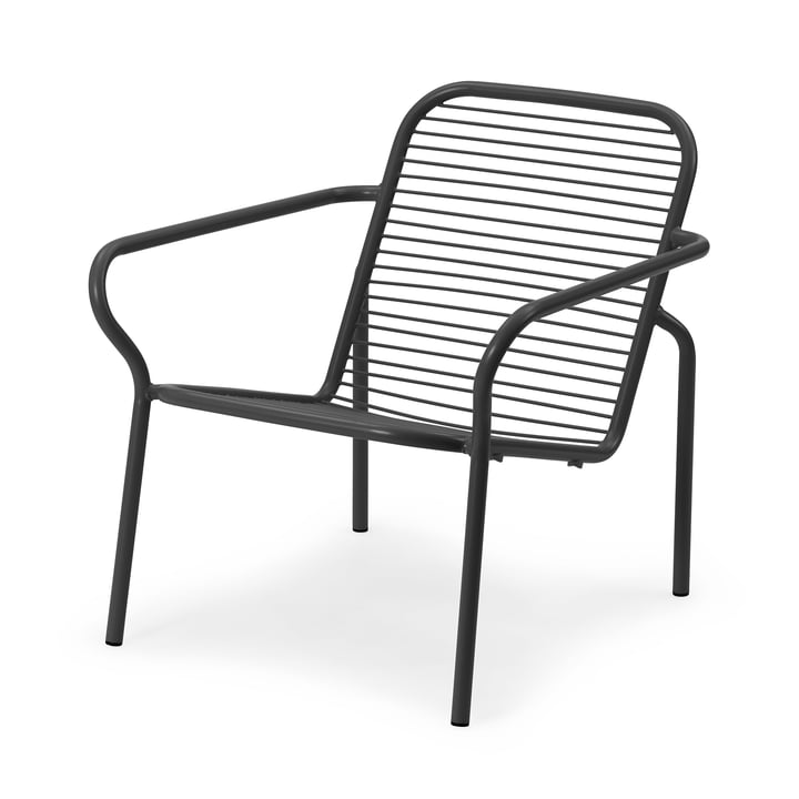 Normann Copenhagen Vig - Loungestoel, zwart