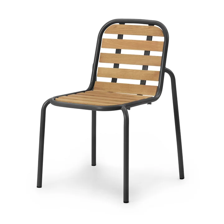 Normann Copenhagen Vig - Stoel, zwart / robinia