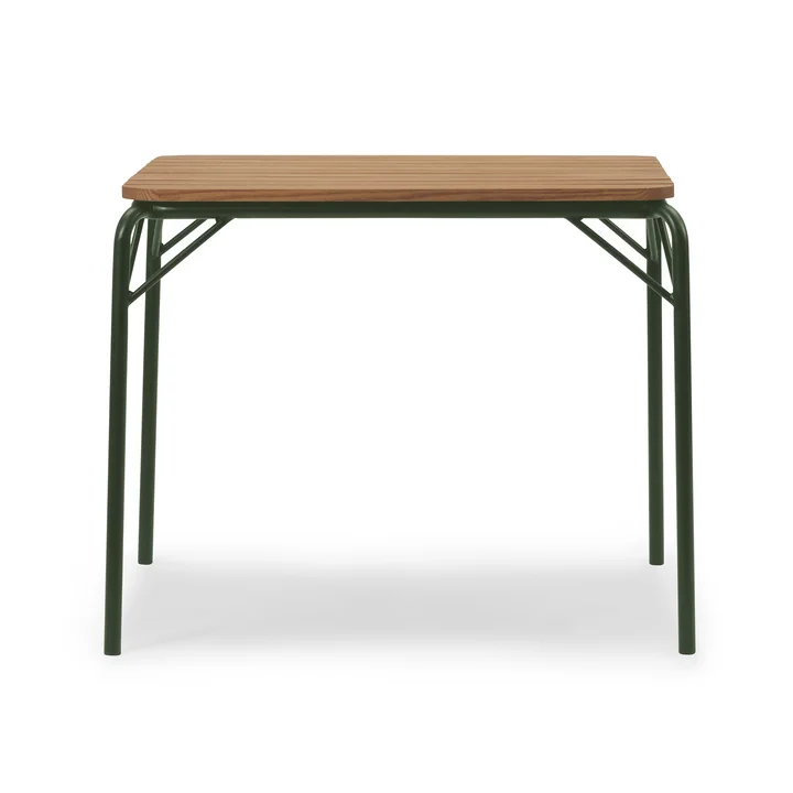 Normann Copenhagen - Vig tafel, 90 x 80 cm, donkergroen / robinia