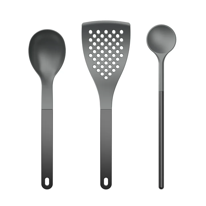 Rosti New Optima - Keukenspullen set 1, zwart (3 stuks)