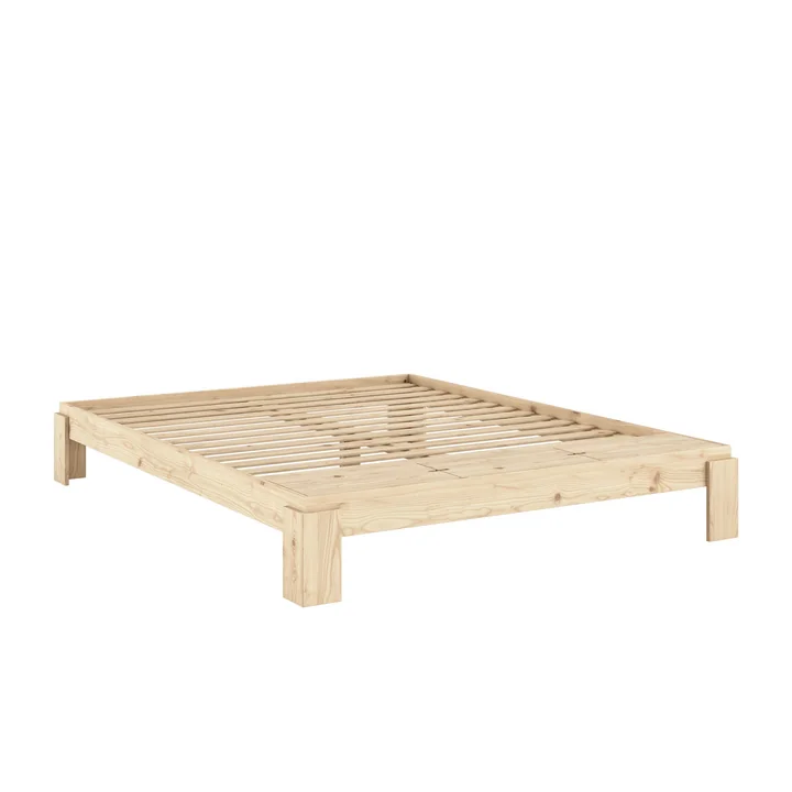 Karup Layers Design - Bed met bank 180 x 200 cm, natuurlijk grenen