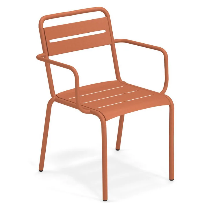 Emu Star - Fauteuil voor buiten, esdoorn rood