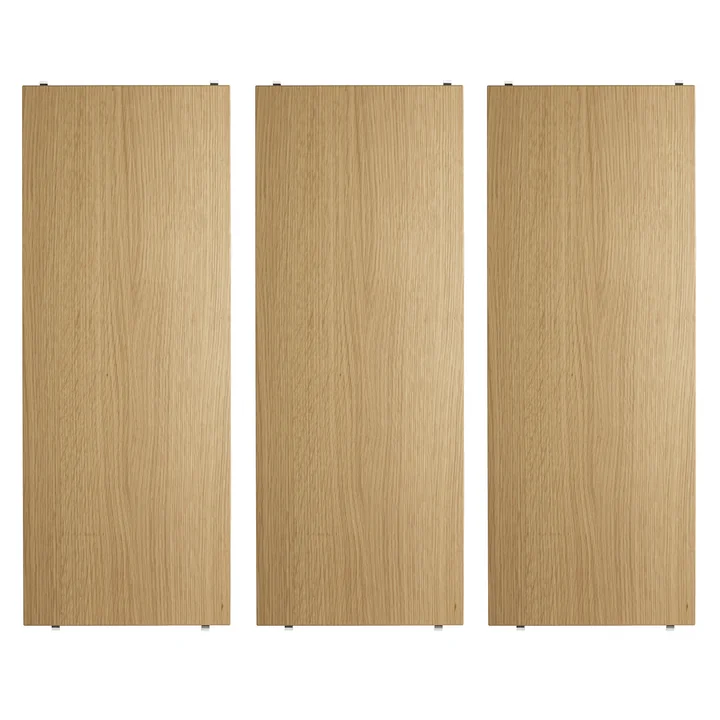 String - Legplank 78 x 30 cm (3-pak), eik