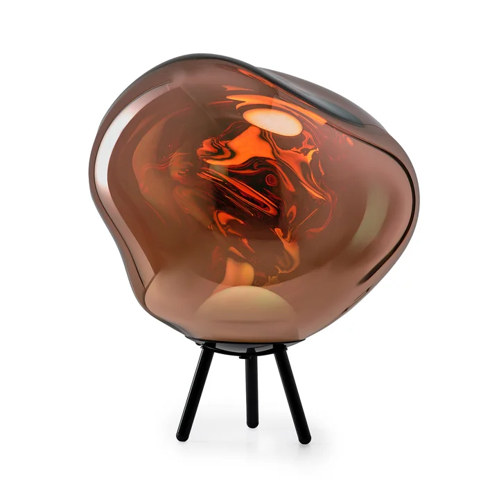 Tom Dixon - Melt LED vloerlamp / hanglamp met oplaadbare batterij, zwart / koper