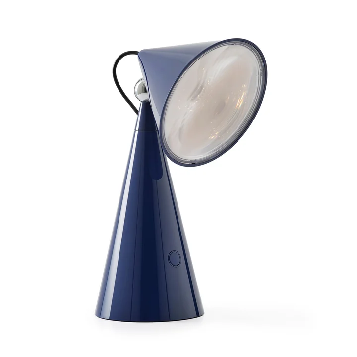 Tom Dixon - Pose LED tafellamp met oplaadbare batterij, indigo