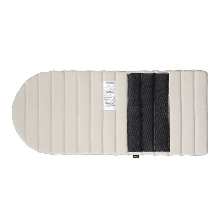 Tom Dixon - Groove Outdoor zit-/rugkussen, 87 x 37,8 cm, putty