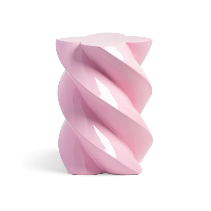 & klevering - Marshmallow bijzettafel 39,5 x Ø 29 cm, roze