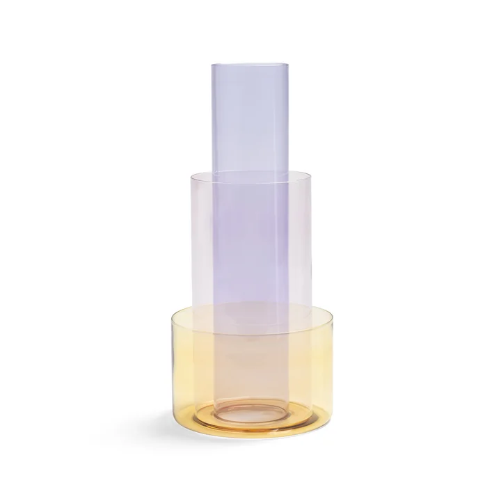 & klevering Amphi - Vaas groot, geel (set van 3)