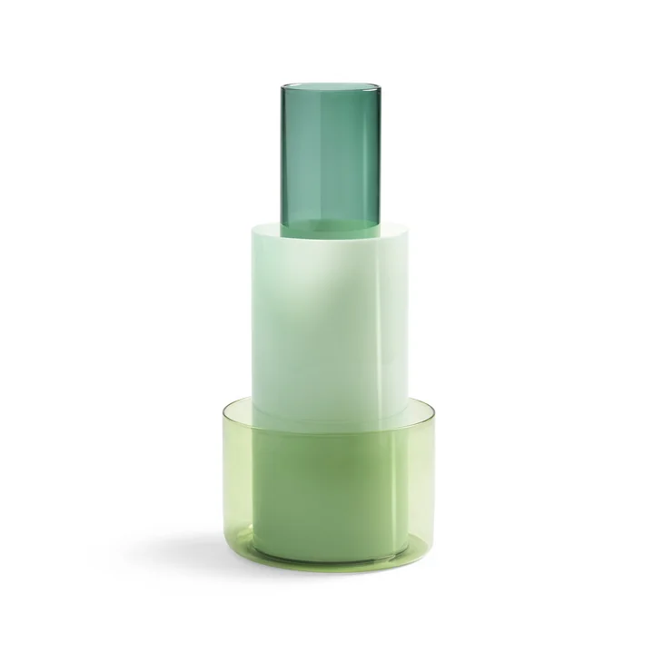 & klevering Amphi - Vaas groot, melkachtig (set van 3)