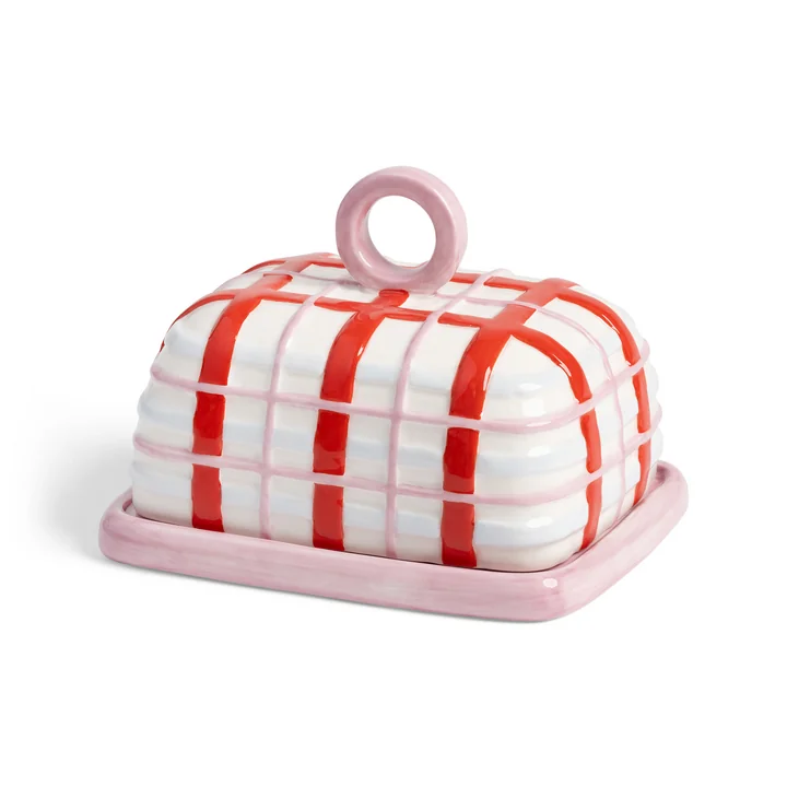 & klevering Plaid - Botervloot, roze