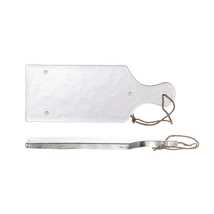 Bloomingville - Johni serveerplank, 14,5 x 38,5 cm, transparant