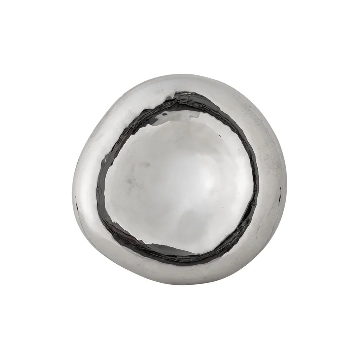 Bloomingville - Shine kom, Ø 18 x 6 cm, zilver