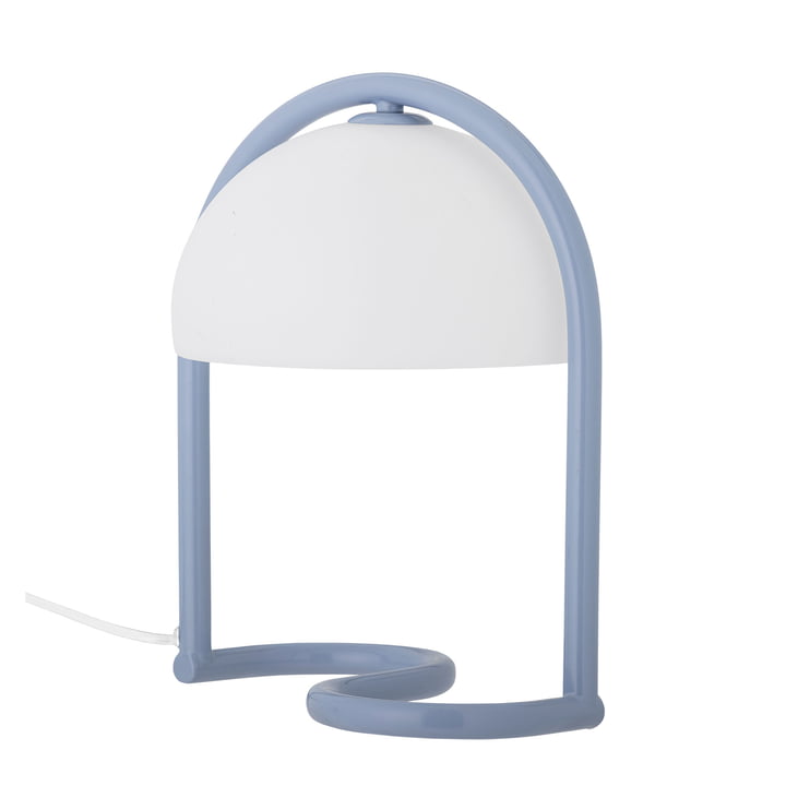 Bloomingville - Favour tafellamp, Ø 24,5 x 29,5 cm, blauw