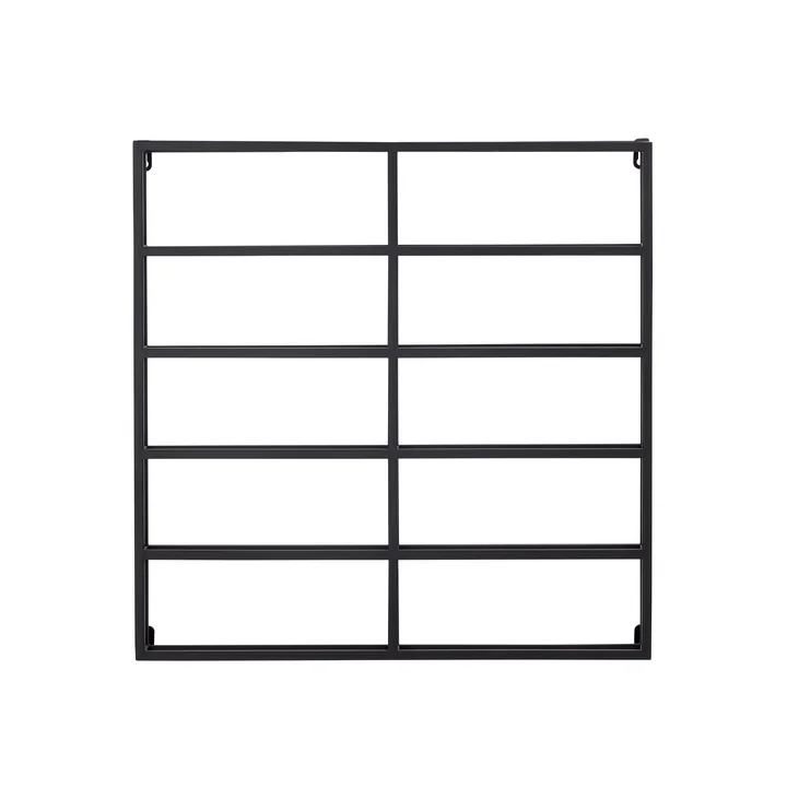 Magne wijnrek, zwart van Bloomingville