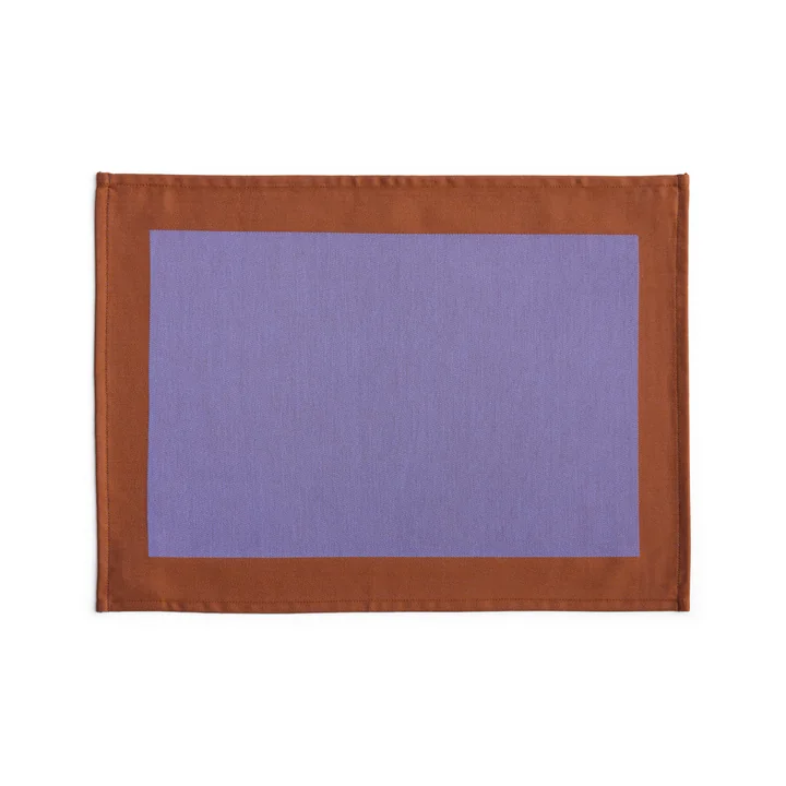 Ram HAY - Placemat, 31 x 43 cm, paars/bruin